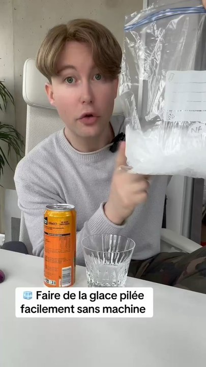 Comment faire de la glace pilée chez soi sans machine 