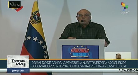 Temas del Día 09-07: Jorge Rodríguez denunció plan criminal de la extrema derecha