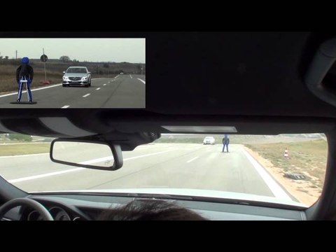 Mercedes-Benz Clase E. Modelo 2013. «PRE-SAFE Brake»