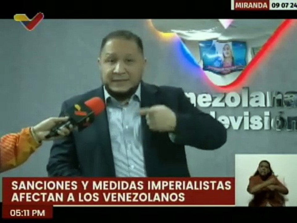 Candidato José Brito exige el levantamiento de las medidas coercitivas impuestas por EE.UU.
