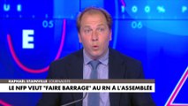 Raphaël Stainville : «Pendant des années, on a cru que le clivage gauche-droite n'existait plus. Mais entre Sacha Houlié et Gérald Darmanin, il y a une bataille d'influence qui est immense»