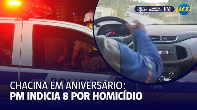 Chacina em aniversário: 8 são indiciados por homicídio qualificado
