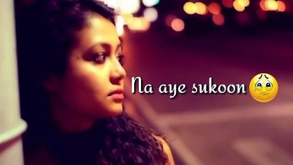 sad lines byi neha kakkar