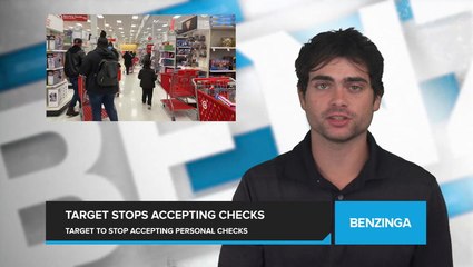 Target to Discontinue Accepting Personal Checks in Stores