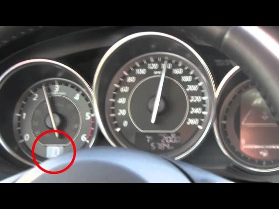 Mazda6 2.2 SKYACTIV-D 2.2 175 CV. Frenada de 120 a 0 km/h en punto muerto