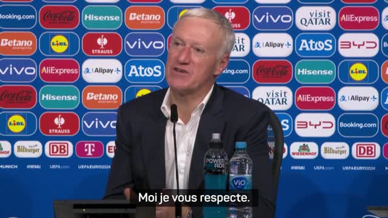 Bleus - Deschamps énervé après une question sur son avenir : "Moi je vous respecte..."