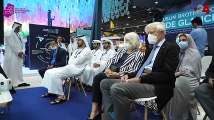 (دقيقة من معرض أبوظبي الدولي للكتاب 2024 (اليوم الرابع