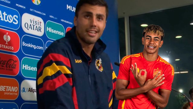 Rodri alaba el papel de Lamine Yamal en el duelo de España contra Francia de la Eurocopa 2024