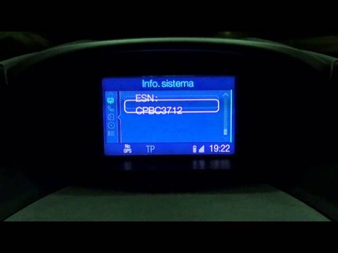 Ford Kuga. Modelo 2013. Ajustes e información. Navegador SD SONY