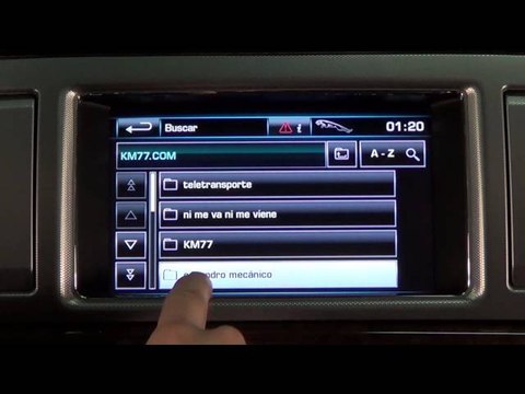 Jaguar XF Sportbrake. Modelo 2011. Equipo de sonido