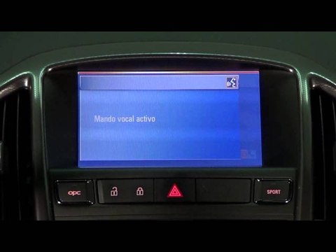 Opel Astra OPC. Modelo 2012. Órdenes vocales. Navi 900
