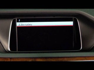 Mercedes-Benz Clase E. Modelo 2013. Navegación. COMAND online APS