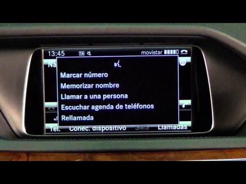 Mercedes-Benz Clase E. Modelo 2013. Sistema de control por voz. Linguatronic