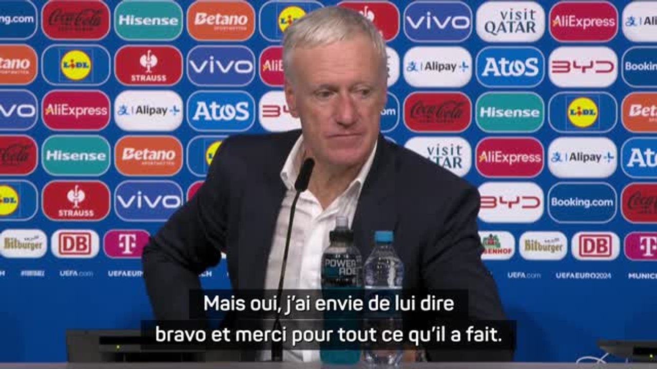 Bleus - Deschamps : "Giroud ? J'ai envie de lui dire bravo et merci pour tout ce qu'il a fait"