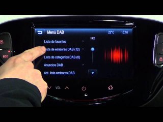 Opel ADAM. Modelo 2013. Equipo de sonido. Intellilink