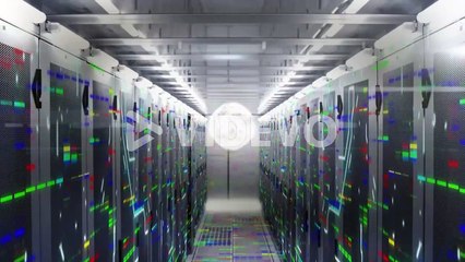 Animation of network of connections over computer servers