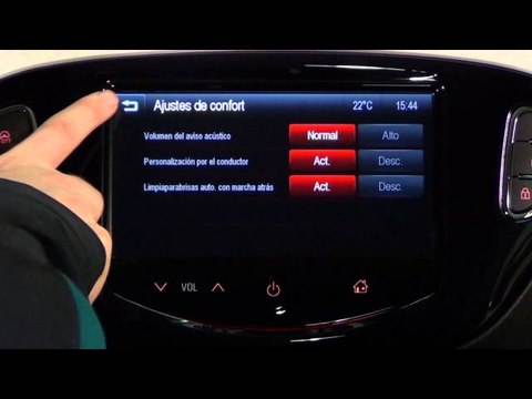 Opel ADAM. Modelo 2013. Ajustes e información sistema multimedia. Intellilink