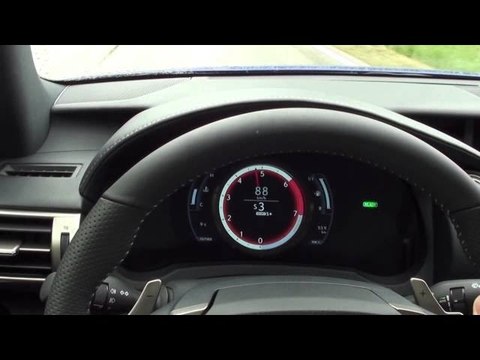 Lexus IS 300h. Modelo 2013. Instrumentación