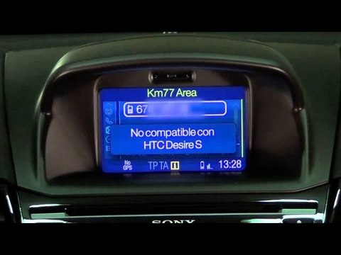 Ford Fiesta ST. Modelo 2013. Comunicación. Navegador SD Sony