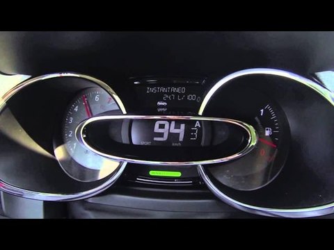 Renault Clio RS. Modelo 2013. Sonido dentro del habitáculo y del escape
