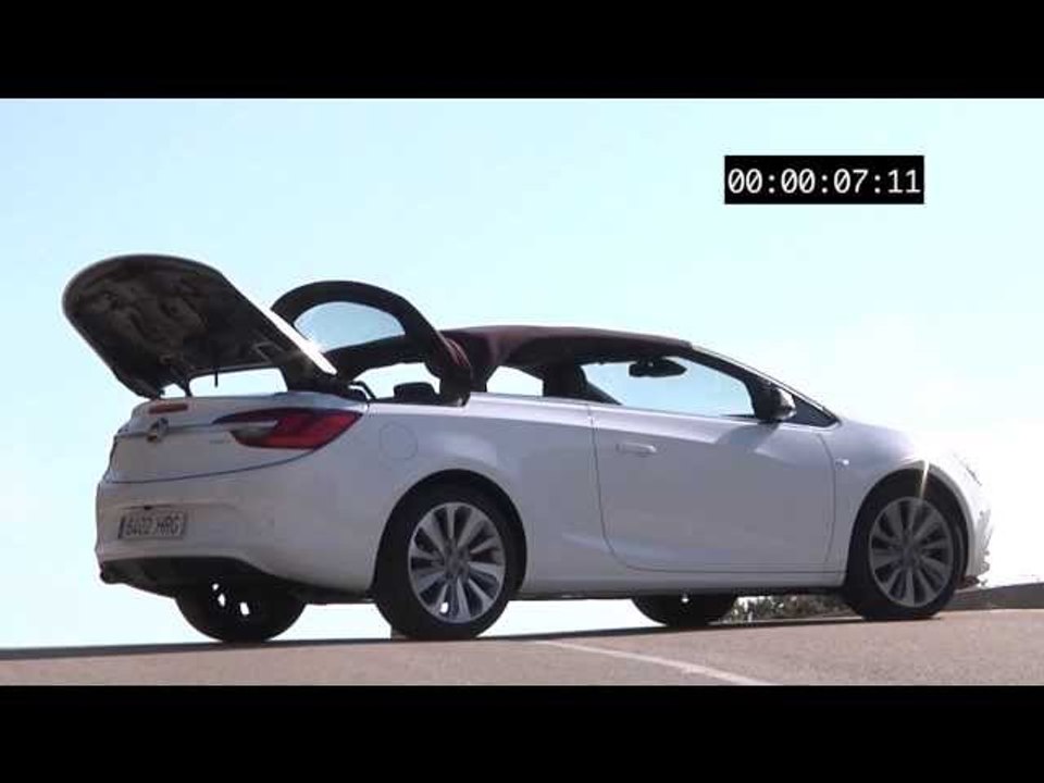 Opel Cabrio (Opel Cascada). Modelo 2013. Capota y paravientos
