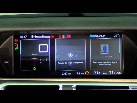 Citroën C4 Picasso. Modelo 2013. Cuadro de instrumentos