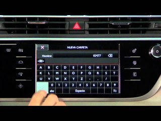 Citroën C4 Picasso. Modelo 2013. Equipo de sonido