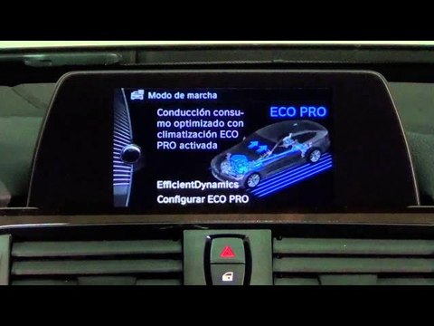 BMW Serie 3 Gran Turismo. Modelo 2013. Ajustes e información sistema multimedia