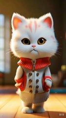 Beautiful cat amazing Dance