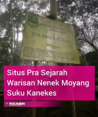 Situs Pra Sejarah Warisan Nenek Moyang Suku Kanekes