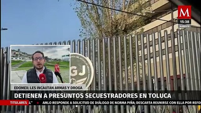 Rescatan a hombre secuestrado en Toluca; detienen a 5 presuntos responsables