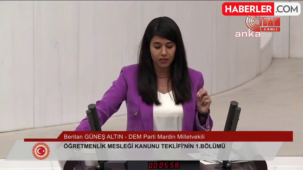 Öğretmenlik Mesleği Kanunu Görüşmelerinde Protesto
