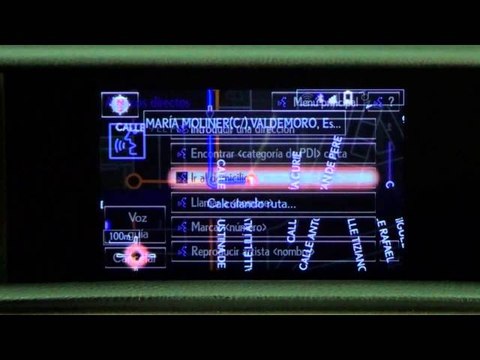 Lexus IS 300h. Modelo 2013. Sistema de órdenes por voz