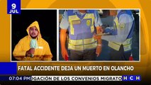Accidente de tránsito deja una persona muerta en Las Minas, Lepaguare, Olancho