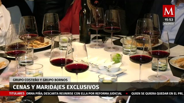 Experiencias de maridaje gratuito en México con Grupo Costeño y Bornos Bodegas & Viñedos