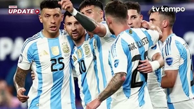 Argentina ke Final Copa America 2024 Usai Kalahkan Kanada 2-0, Lionel Messi dan Julian Alvarez Cetak Gol