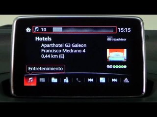 Mazda3. Modelo 2014. Sistema multimedia. Aplicaciones
