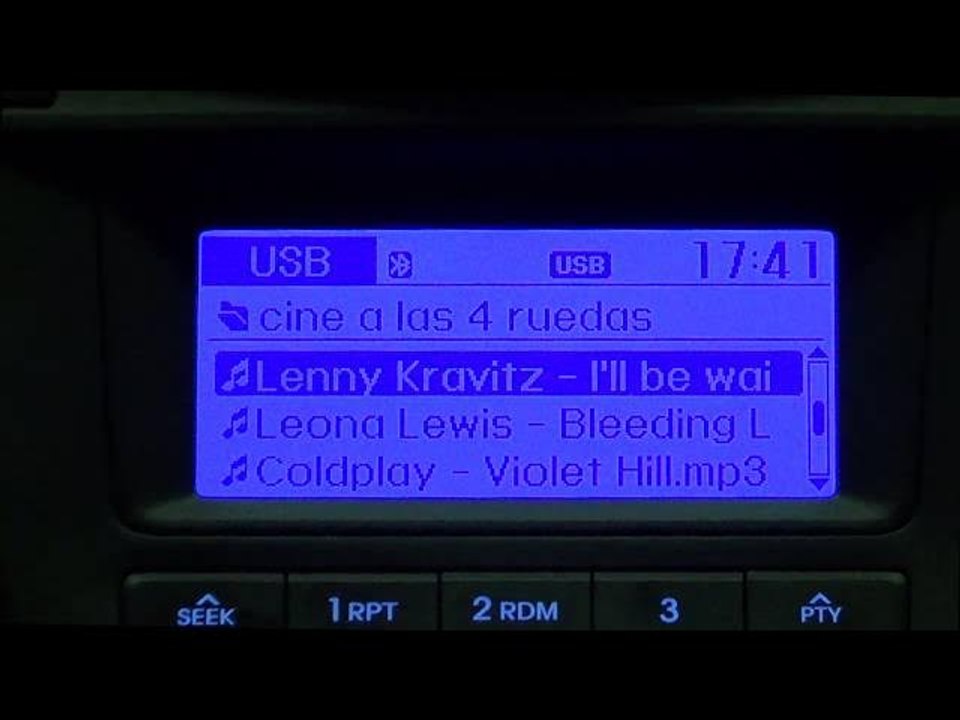 Hyundai i30 CrossWagon. Modelo 2012. Impresiones sistema multimedia