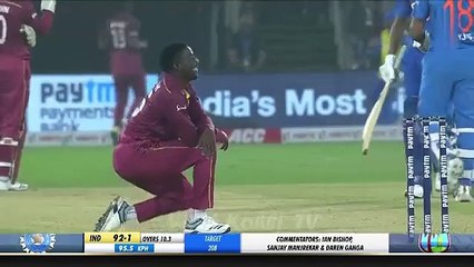 Kohli batting 94* vs west indies