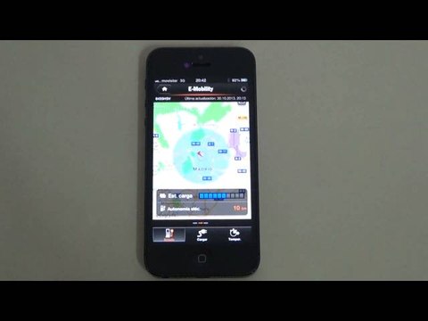 Porsche Panamera S E-Hybrid. Modelo 2013. Aplicación Car Connect