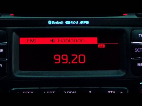 KIA pro_cee'd. Modelo 2013. Sistema de órdenes por voz