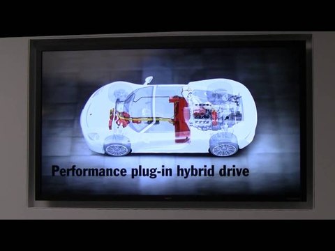 Porsche 918 Spyder. Modelo 2013. Rueda de prensa