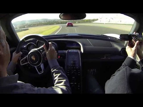 Porsche 918 Spyder. Modelo 2013. Circuito de Cheste (Valencia)