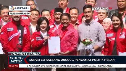 Survei LSI Kaesang Unggul, Pengamat Politik Heran