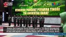 KSAD Jenderal TNI Kenaikan Pangkat Kepada 11 Perwira Tinggi