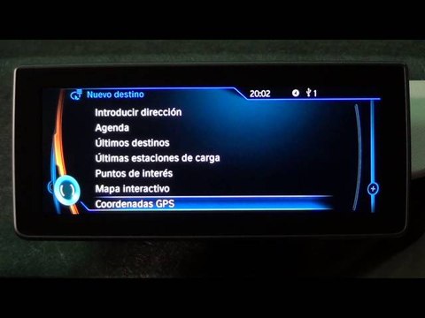 BMW i3. Modelo 2014. Impresiones sistema multimedia Professional