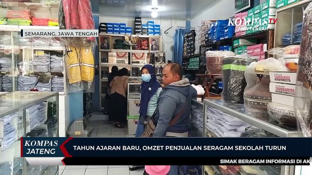 Tahun Ajaran Baru, Omzet Penjualan Seragam Sekolah Turun