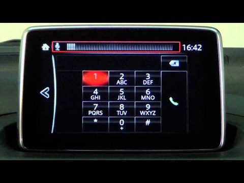 Mazda3. Modelo 2014. Sistema de órdenes vocales