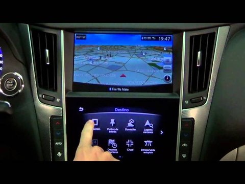 Infiniti Q50. Modelo 2013. Impresiones sistema multimedia Infiniti InTouch