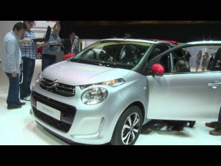 Salón del automóvil de Ginebra 2014. Citroën C1